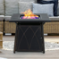 Alyah 28" Propane Gas Fire Pit Table for Outside Patio