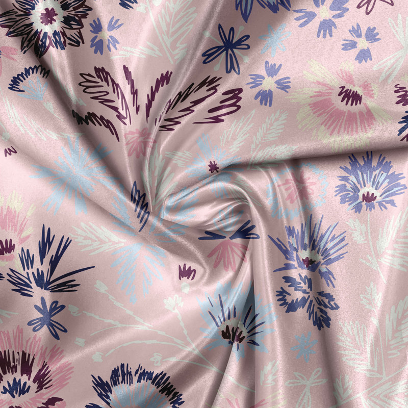 Polyester Semi Sheer Curtain Pair, 140cm W x 400cm L
