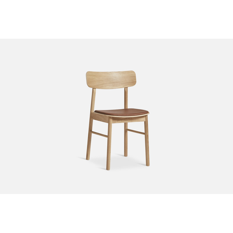Soma Dining Chair, Brown, Oak