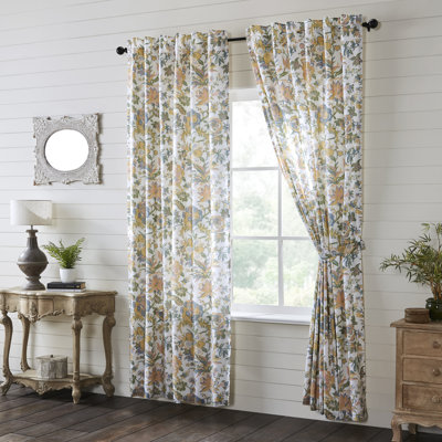 Bledian 100% Cotton Room Darkening Curtain Pair