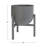 Feriz Textured Metal Planter Pot with Stand-1540997888