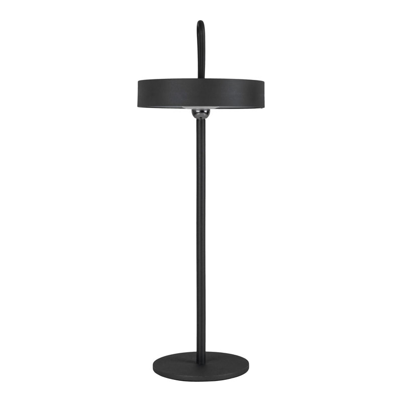Brona Adjustable Metal Standard Table Lamp Lamp, Black