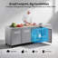 Réfrigérateur commercial sous le comptoir 29 pouces 8 pieds cubes 1 porte