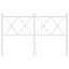 17 Stories Metal Replace Headboard White 137Cm-404715666-404715669