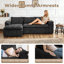 Canapé modulaire en L Cozy Modern-1950425415