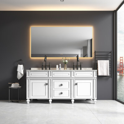 Miroir de salle de bain à DEL