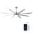 Kiyono 72'' Ceiling Fan with LED Lights