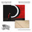 Anna Niemiec  Contrast Figure Wood Slat Art-314161124
