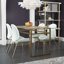 Metal Base Dining Table