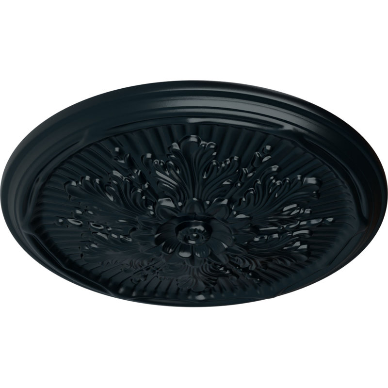 Médaillon de plafond Luton de 21 po x P 2 po (convient aux auvents jusqu'à 3 1/2 po), Belladone