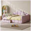 Cadre de lit pour grand lit rose-1324960718