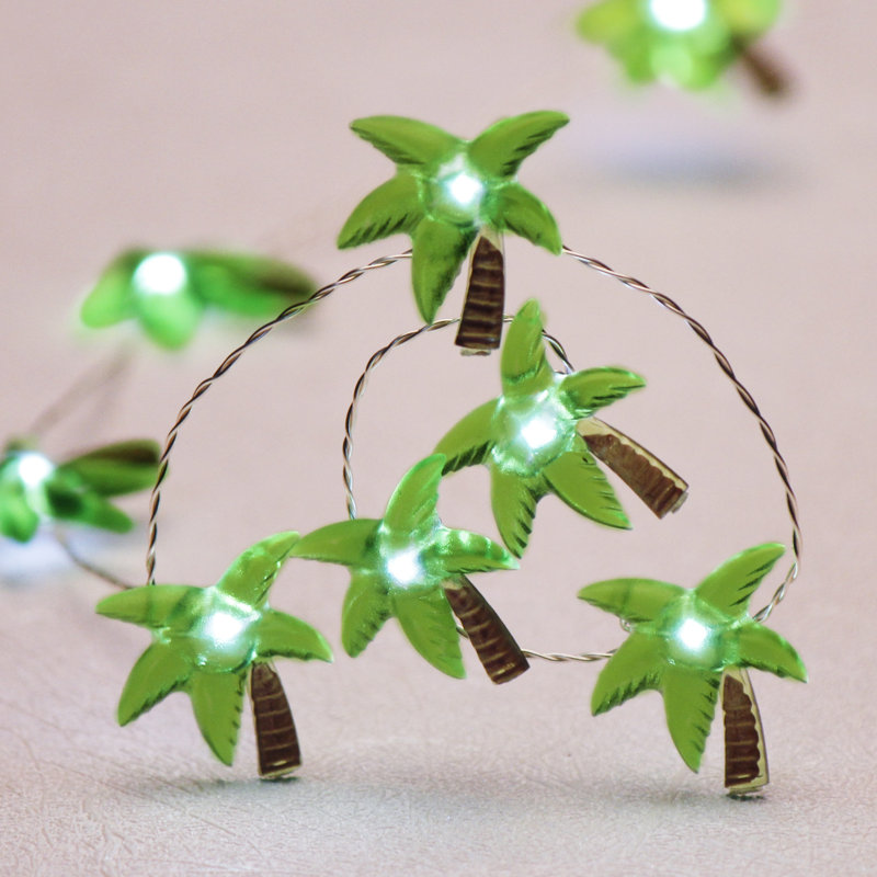 Indoor 40 - Bulb 10'' Battery Powered LED Fairy String Light