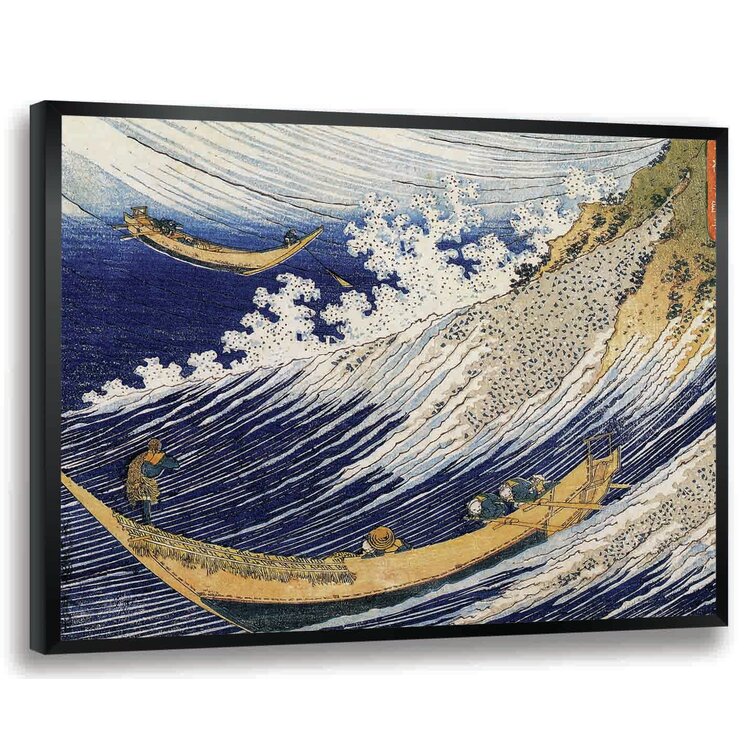 Unique Wall Art, Bedroom Decor Teens, Hokusai's Japanese Great