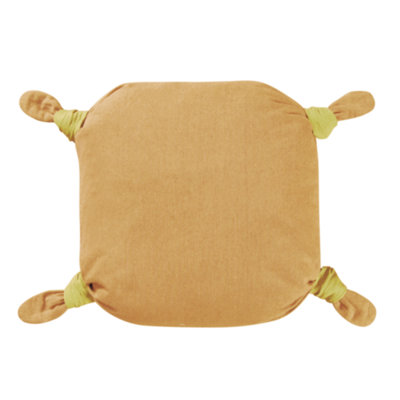 Knotted Corners Knotted Pillow