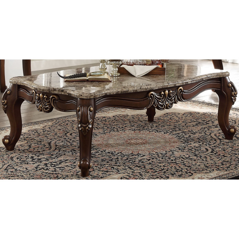 Roberts Marble Top Coffee Table