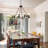 Farmhouse 10-Light Chandelier 32" Rustic Candle