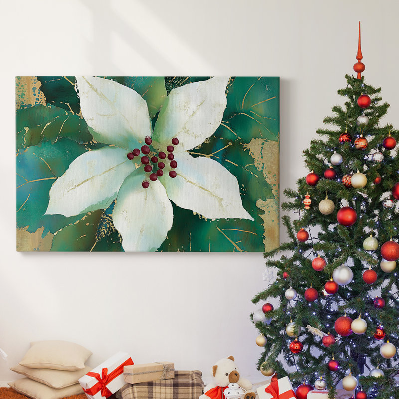 Christmas Holiday Arts - Toile tendue avec châssis, H 24 po x l 36 po
