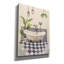 Epic Graffiti 'Grey Cottage Bathroom 1'  by Silvia Vassileva Canvas Wall Art, 20" x 24"-109157126