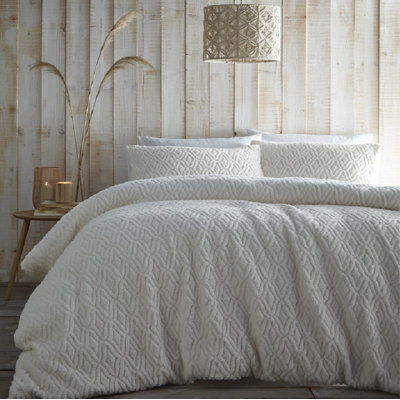 Cream Microfibre 64 TC Duvet Cover Set