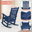 Chaise Adirondack berçante en plastique Liebwin-86803572