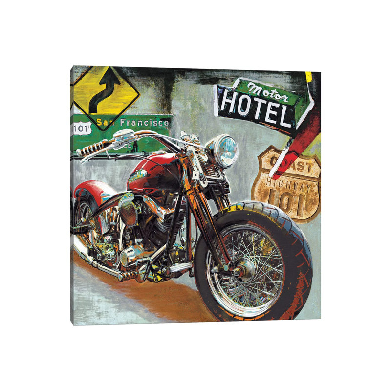 Highway 101 by Ray Foster - Wrapped Canvas Print, 45.72 cm H x 45.72 cm W x 3.175 cm D