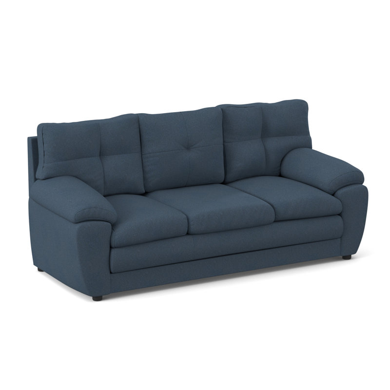 Kenn Upholstered 84'' Sofa, Alta Midnight