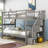 Dayu Kids Twin Over Twin Bunk Bed-1630794485