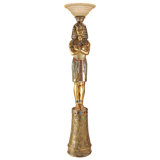 King Tut Torchiere Floor Lamp