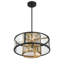 Soho - luminaire suspendu 4 lumières semi-encastré