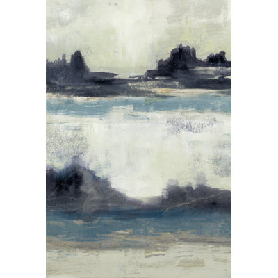 Peaceful Mountain I - Wrapped Canvas Painting