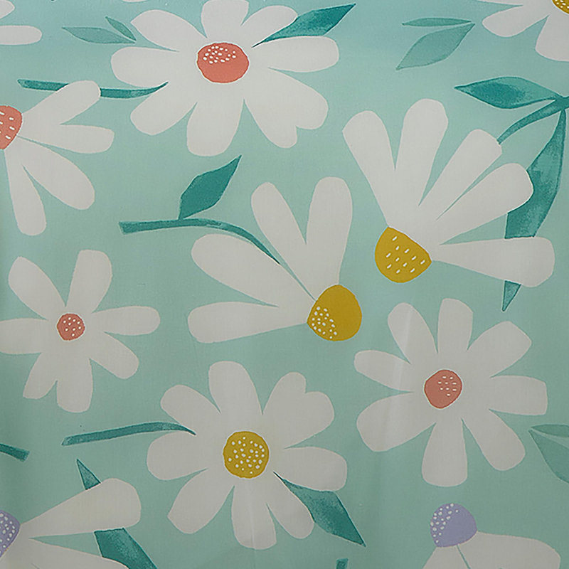 Daisy Polyester Floral Duvet Cover Set with Pillowcases, Double Duvet Cover Set + 2 Pillowcases