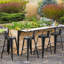 Tabouret de bar en métal-1092666745