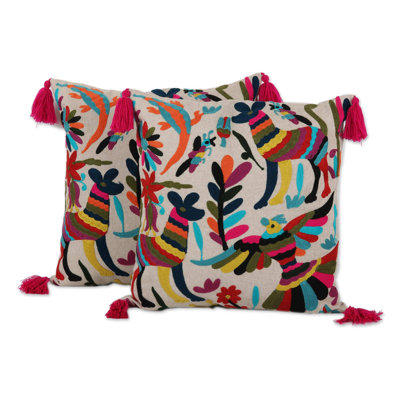 Enchanted Forest Cotton Pillow Cover