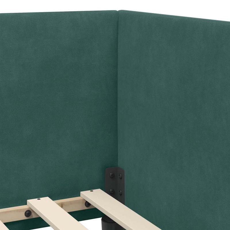 Daybed, 80 x 200cm, Dark Green
