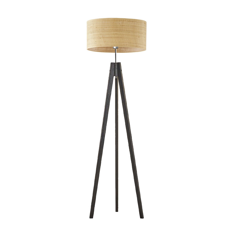 Farringdon 138cm Tripod Floor Lamp, Black