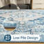 Tapis à motif floral lavable Fillender-103513320