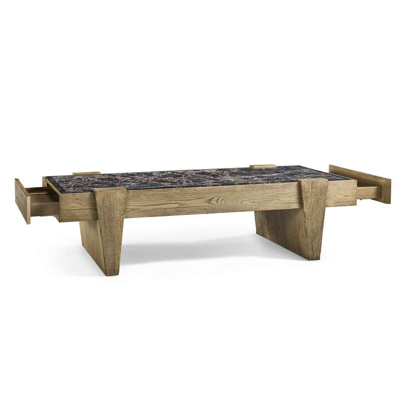 Echo Canyon Marble Rectangular Cocktail Table