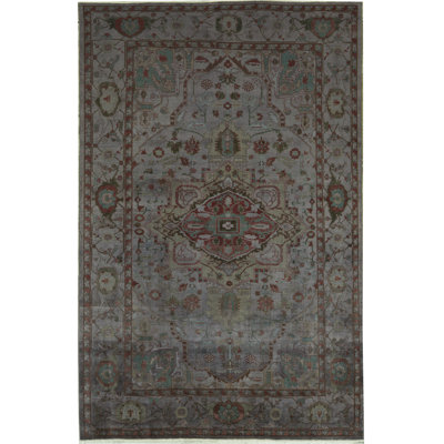 Hand-Knotted High-Quality Lilac Area Rug