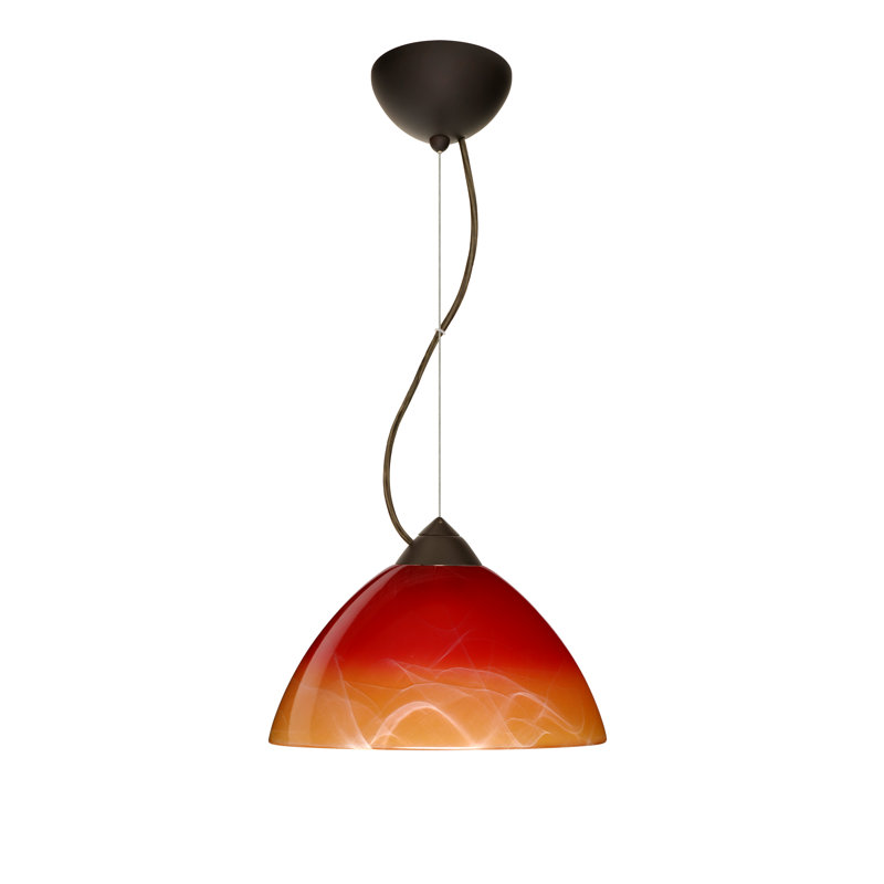 Tessa 1 - Light Single Pendant, Bronze, Incandescent