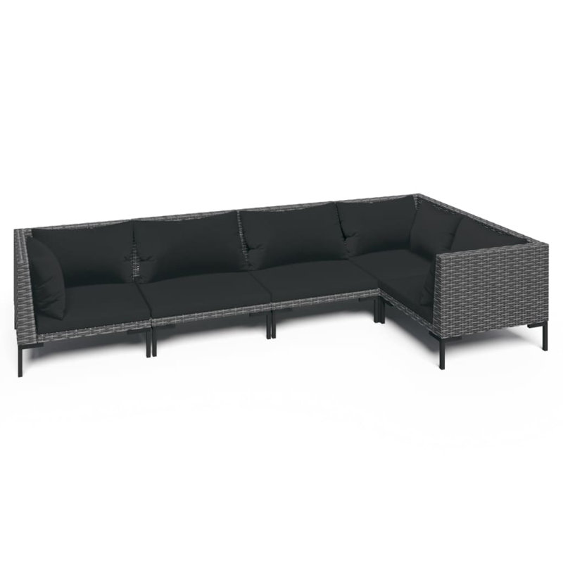 5 Piece Lounge Sofa Seating Group