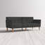 Mirrabooka Twin 204.5cm Upholstered Convertible Sofa-370151064