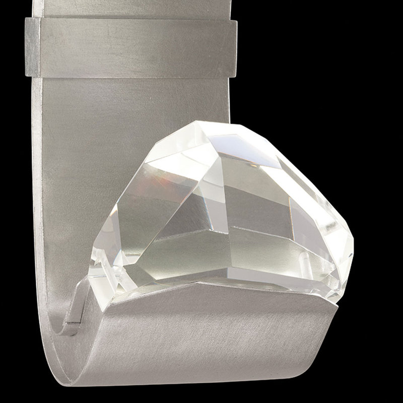 Strata 2 - Light LED Wallchiere, Silver Leaf