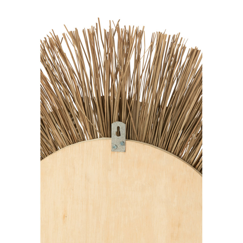 Spring / Summer 2024 Mirror, 40" x 40", Natural/Black