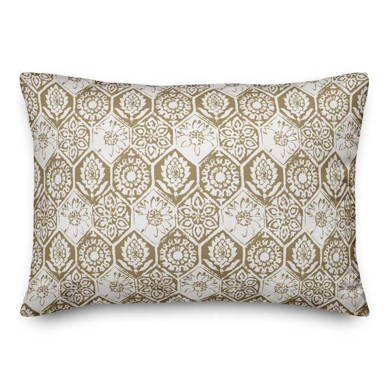 Housse et insert de coussin rectangulaire Tile