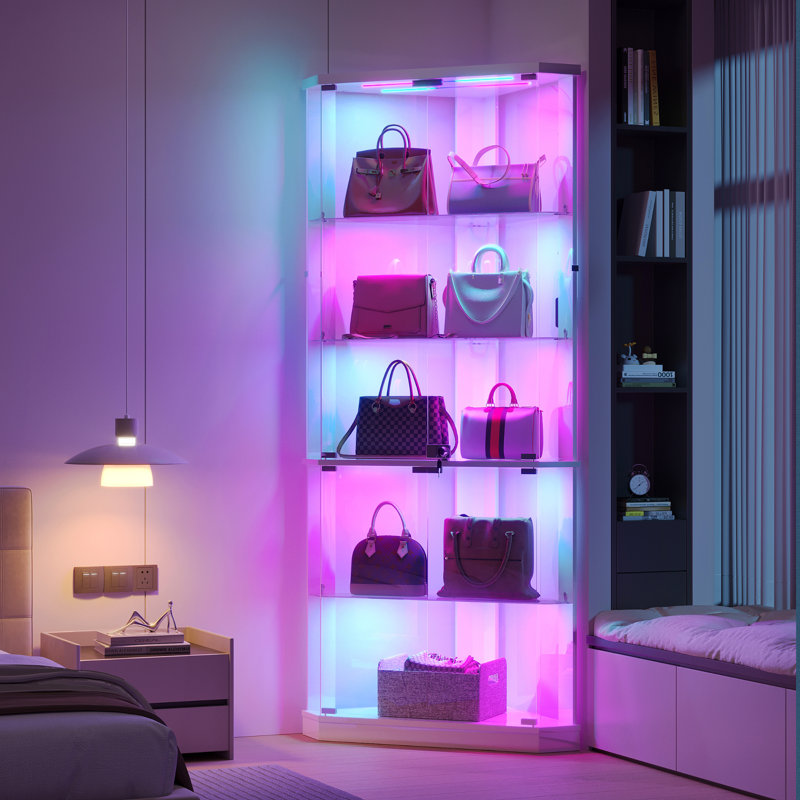 Display Cabinet, White