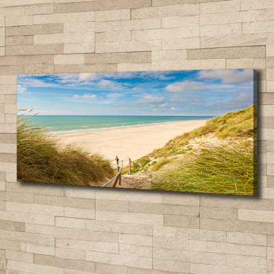 Coastal Dunes - Wrapped Canvas Print