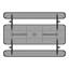 Tables de pique-nique rectangulaires 96 "noires-1589796685