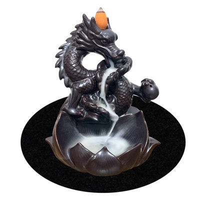 Dragon Backflow Incense Burner Waterfall Incense Holder