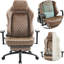 Inbox Zero Adjustable Reclining Ergonomic Swiveling PC & Racing Game Chair-1322757386