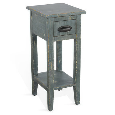 Komor Solid Wood End Table